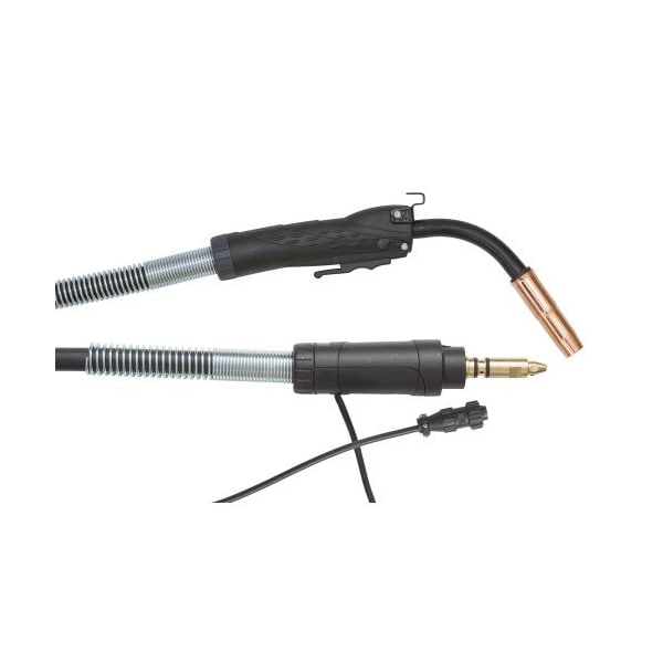 Xtrweld Mig Gun, 400amp, 15', Tregaskis, .035-.045in. Tweco Liner, Miller Power Pin 415-3545TLM - main